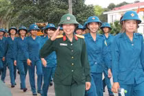 Cận cảnh chiến sĩ nam, nữ tập luyện diễu binh ngày 2/9