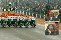 Tổng thống Obama thán phục xiếc mô tô QĐ Ấn Độ