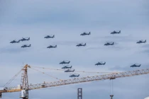 Trực thăng WZ-10 bay rợp trời gần Bắc Kinh làm gì?