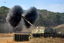 Hàn Quốc dùng pháo tự hành K9 đáp trả Triều Tiên?