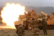 Ảnh QS ấn tượng tuần: vua tăng Mỹ M1 Abram thổi lửa