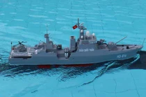 Thú vị mô hình tàu hộ vệ Gepard 3.9 như thật