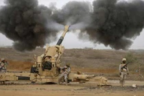 Lựu pháo M198 Ả-rập Xê-út nã đạn dồn dập vào Yemen