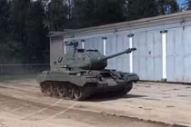 Kỳ thú tăng huyền thoại T-34-85 Nga trong lốt tăng Mỹ