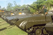 Xe tăng T-54B Việt Nam có hệ thống điểu khiển hỏa lực