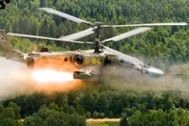 Ngắm trực thăng Ka-52 Nga qua lăng kính camera hành trình