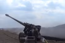 Xem quân ly khai Ukraine bắn lựu pháo Msta-B