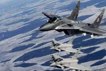 Tiêm kích MiG-29 sát cánh Typhoon tuần tra vùng Baltic