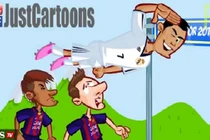 Clip hài: Ronaldo tốc hành đến Quả bóng Vàng 2014