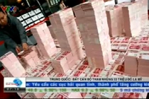 Cận cảnh núi tiền 2,3 tấn của tham quan Trung Quốc