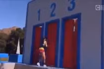 Clip: Chết cười cuộc thi cho thí sinh no đòn