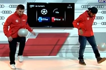 Messi “hạ gục” Neymar trong cuộc so tài tâng bóng