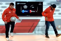 Messi “hạ gục” Neymar trong cuộc so tài tâng bóng