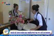 Cận cảnh nhà vệ sinh “5 sao” miễn phí tại TP.HCM