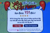Thú vị trò chơi: “Thử thách yêu Việt Nam”