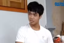 Niềm vui đoàn viên của Công Phượng và gia đình