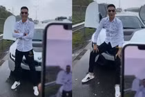 Huấn “hoa hồng” "tự sướng" trên cao tốc, liệu có đi theo vết xe đổ Khá “bảnh”?
