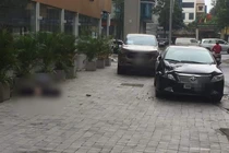 Danh tính người phụ nữ rơi chung cư trúng xe ô tô tử vong ở Hà Đông