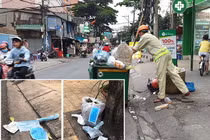 Vứt khẩu trang không đúng nơi quy định có thể bị phạt 7 triệu đồng