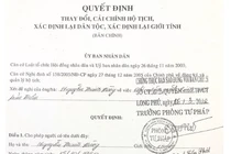 Sóc Trăng lên tiếng việc bí thư huyện điều chỉnh năm sinh giảm 4 tuổi