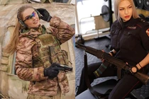 Nhan sắc hút hồn của nữ vệ binh quốc gia đẹp nhất nước Nga