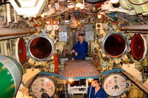 Tính tiện nghi, giải trí không ngờ trong "nội thất" tàu ngầm Typhoon