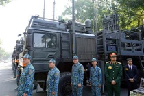 Tổ hợp tên lửa của Israel lần đầu xuất hiện giữa lòng thủ đô Hà Nội