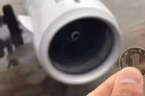 Cố gắng ném tiền xu vào động cơ máy bay để lấy may, mê tín hay ngu dốt?