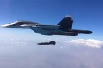 Cận cảnh chiến đấu cơ Su-34 thả bom diệt boongke đầy uy lực