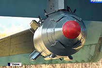 Hết kiên nhẫn với phiến quân, Nga ném siêu bom KAB-1500 xuống Syria