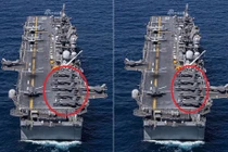 Choáng với dàn F-35 "xếp hàng ngay ngắn" trên tàu đổ bộ tấn công Mỹ