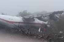 Chỉ 3 người sống sót sau pha hạ cánh khẩn cấp bất thành