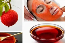 Bôi dầu gấc buổi tối, ngỡ ngàng khi thức giấc soi gương