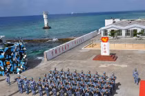 Phơi bày sự thật TQ xây “pháo đài” ở Gạc Ma, Đá Chữ Thập