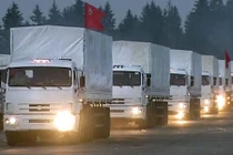 Ukraine không cho đoàn xe cứu trợ Nga qua biên giới