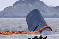 Vụ chìm phà thảm khốc Hàn Quốc: Sewol đã chìm hoàn toàn