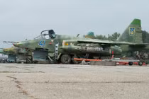 Máy bay cường kích Su-25 Ukraine bị bắn rơi ở Donetsk