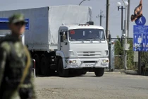 Lực lượng ly khai đảm bảo an ninh cho đoàn xe Nga