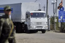 Lực lượng ly khai đảm bảo an ninh cho đoàn xe Nga