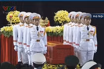 Chùm ảnh: Lễ truy điệu Đại tướng tại Nhà tang lễ Quốc gia