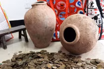 Phát hiện hơn 12.000 đồng tiền cổ ở Trung Quốc 