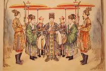 Độc đáo đại lễ phục triều Nguyễn đầu thế kỷ XX