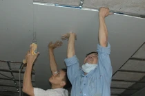 Sử dụng thạch cao chống ẩm cho nhà vệ sinh