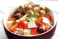 Tụy lợn + nấm hương phòng trị tiểu đường