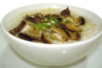 Cháo nấm hương giúp chữa ung thư gan