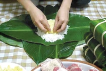 Món ăn, vị thuốc từ bánh chưng