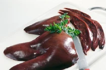 Gan lợn và hoa phù dung chữa ho