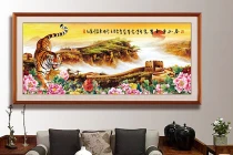 Vì sao tránh treo tranh hổ ở cung phía Bắc?