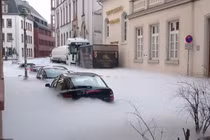 Đám mây CO2 khổng lồ bao trùm một phần nước Đức