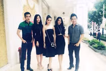 Ngọc Trinh đeo túi 300 triệu đi dự tiệc